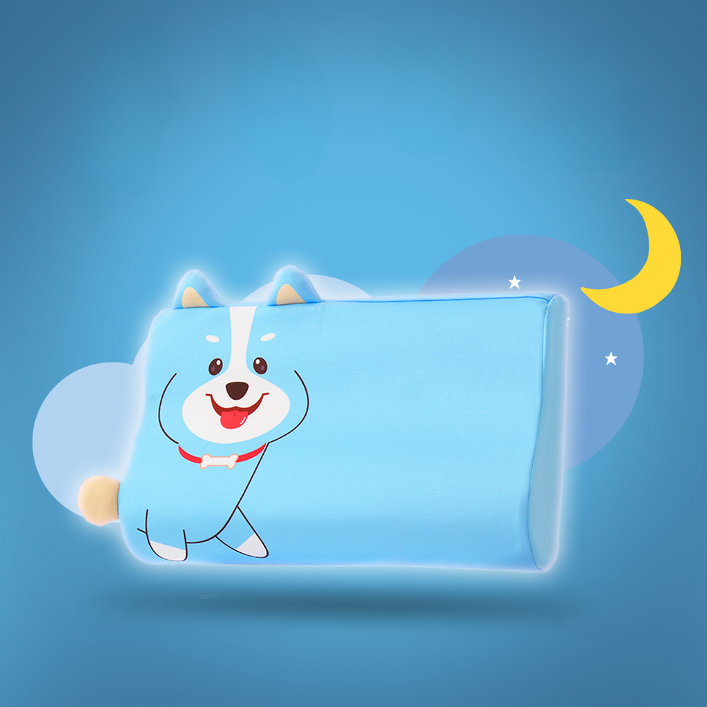 Mosrugs | CuddlyPillow – Breathable Ergonomic Pillow for Kids | Neck Support & Healthy Sleep Alignment