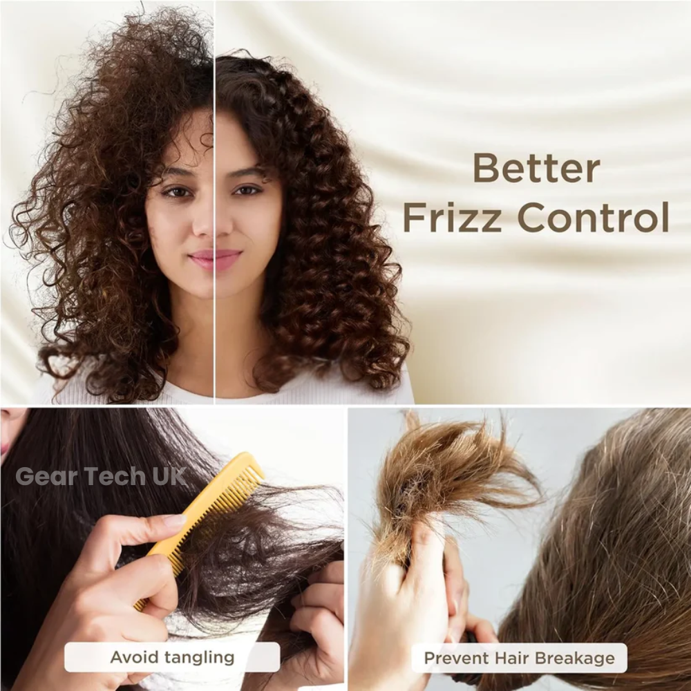1Mosrugs | Silk Pillowcase – 100% Real Mulberry Silk for Hair & Skin – Cooling, Frizz-Free & Anti-Wrinkle Pillowcase UK