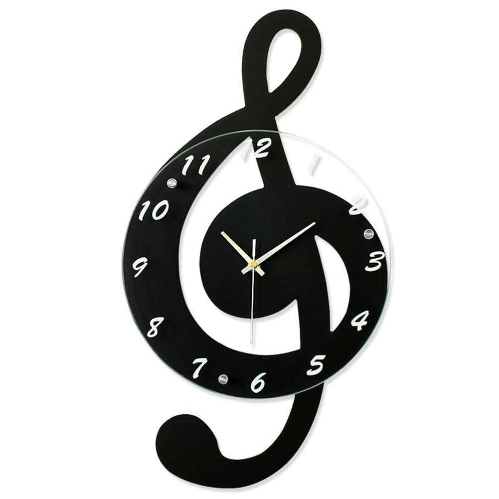 Mosrugs | TuneClock - G-Clef Musical Wall Timepiece