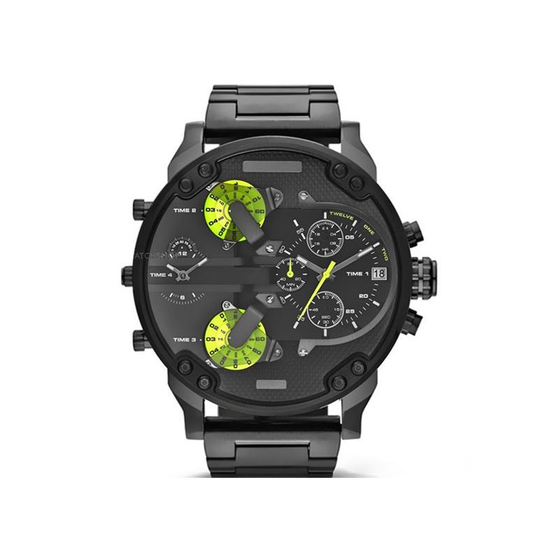 Mosrugs | Stainless Steel Chronograph Quartz Watch – Elegant Men’s Luxury Timepiece