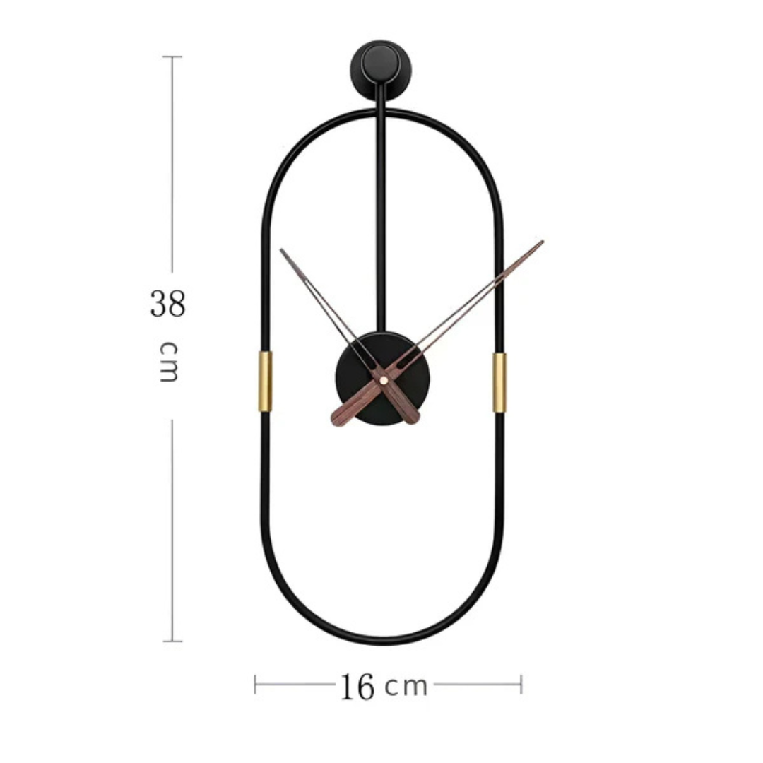 Mosrugs | Artic | Minimalist Large Wall Clock – Modern Decorative Timepiece