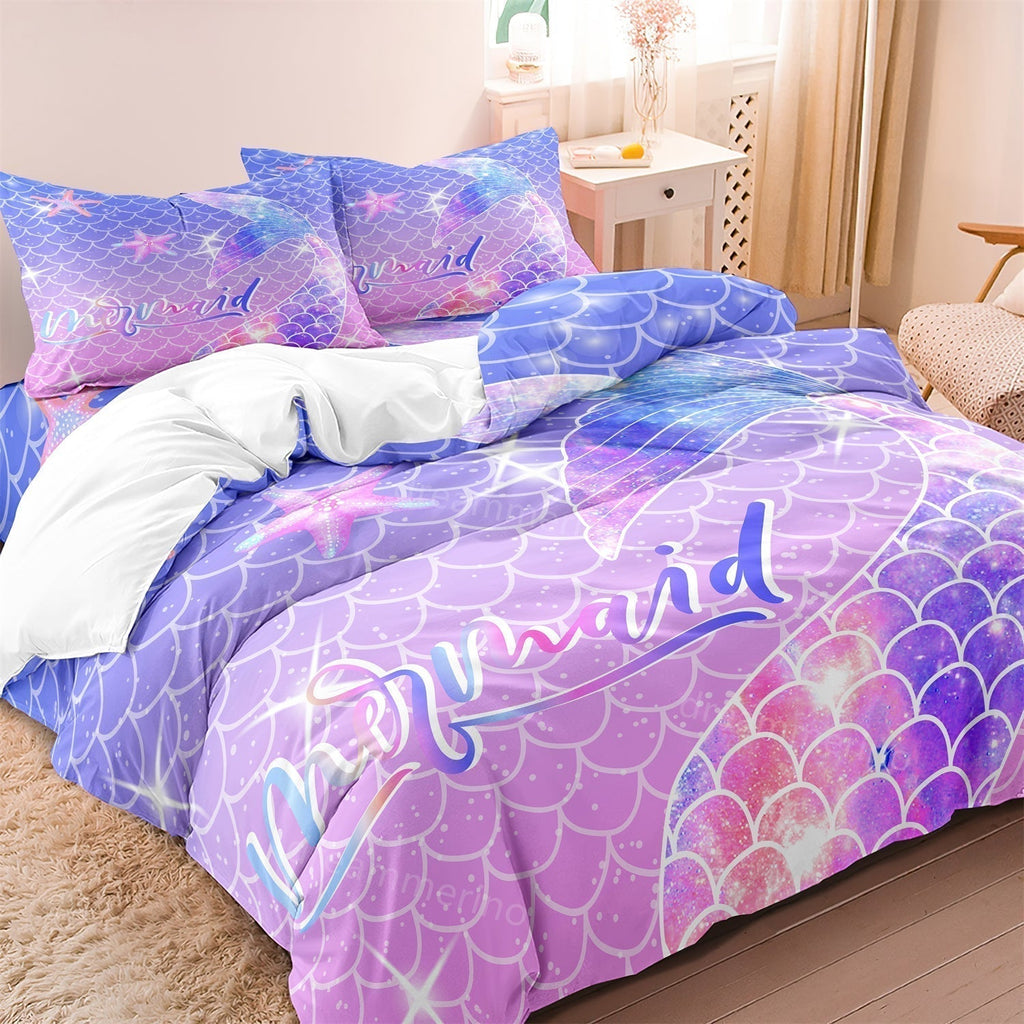 Mosrugs | TidalMermaid - Kids’ Undersea Themed Bedding