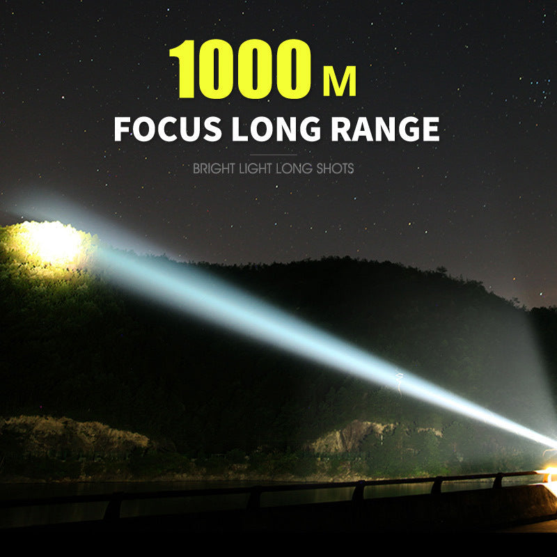 Mosrugs | High-Power Waterproof LED Flashlight | 30,000–50,000 Lumens Rechargeable Torch
