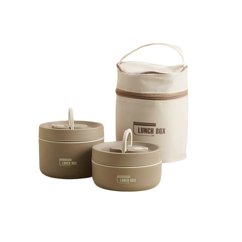 Mosrugs | Durable Stainless Steel Lunch Box Set | Leak-Proof, Insulated & Perfect for Professionals, Students, and Family Outings