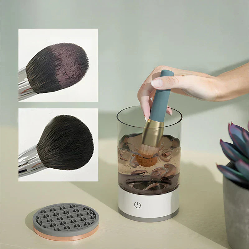Mosrugs | BrushBath Automatic Makeup Brush Cleaner – Deep Clean & Quick Dry for All Brushes