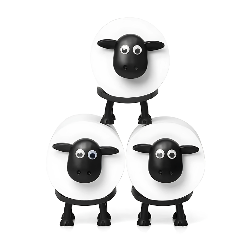 Mosrugs | Sheep Toilet Paper Holder | Charming, Space-Saving Design for Bathroom Organization & Fun Décor