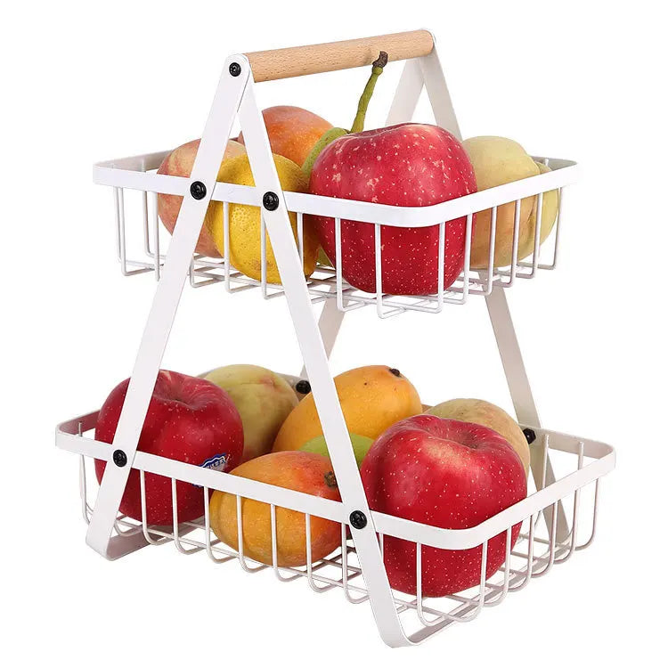 Mosrugs | 3-Tier Fruit Basket Stand – Space-Saving Kitchen Storage