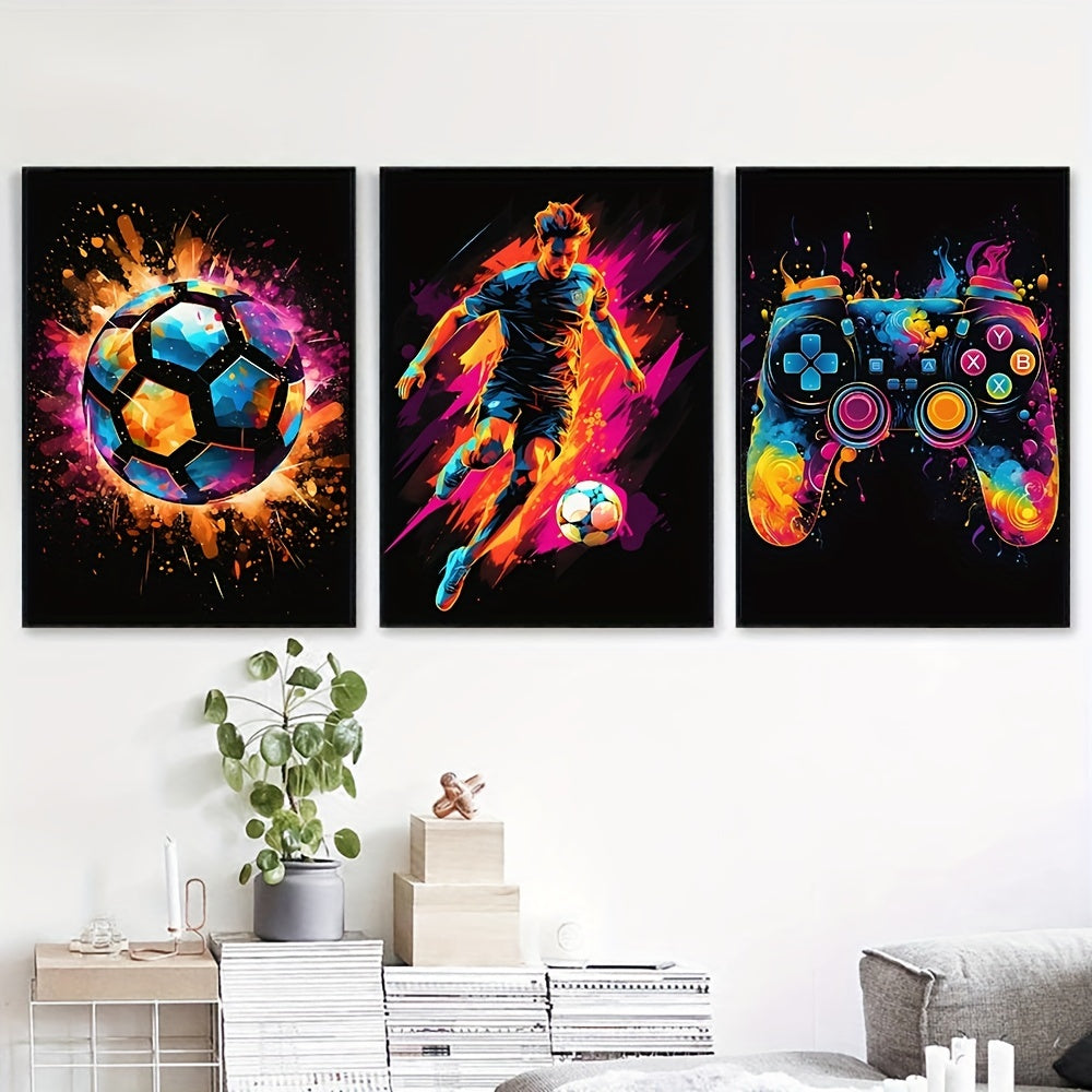 Mosrugs | PixelPower - Sports and Gaming Poster Set