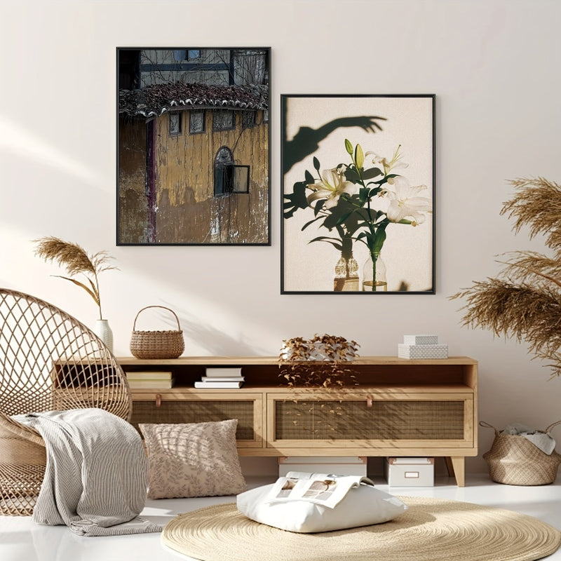 Mosrugs | FrameCraft - 3-Piece Black Photo Frame Set