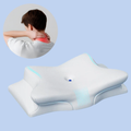 Mosrugs | Cervical Pillow for Neck Pain Relief – Orthopedic Memory Foam Neck Support Pillow for Cervical, Shoulder & Back Alignment