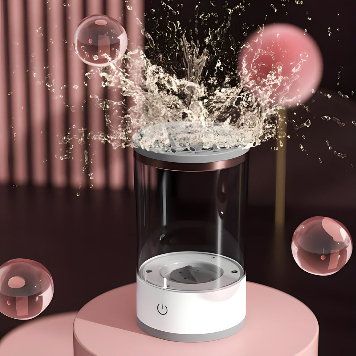 Mosrugs | BrushBath Automatic Makeup Brush Cleaner – Deep Clean & Quick Dry for All Brushes