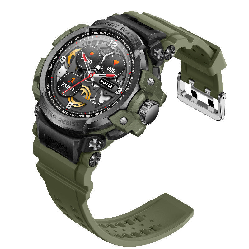 Mosrugs | Oraliu Indestructible Outdoor Sports Smartwatch With Heart Rate, Blood Oxygen, Call Reminder
