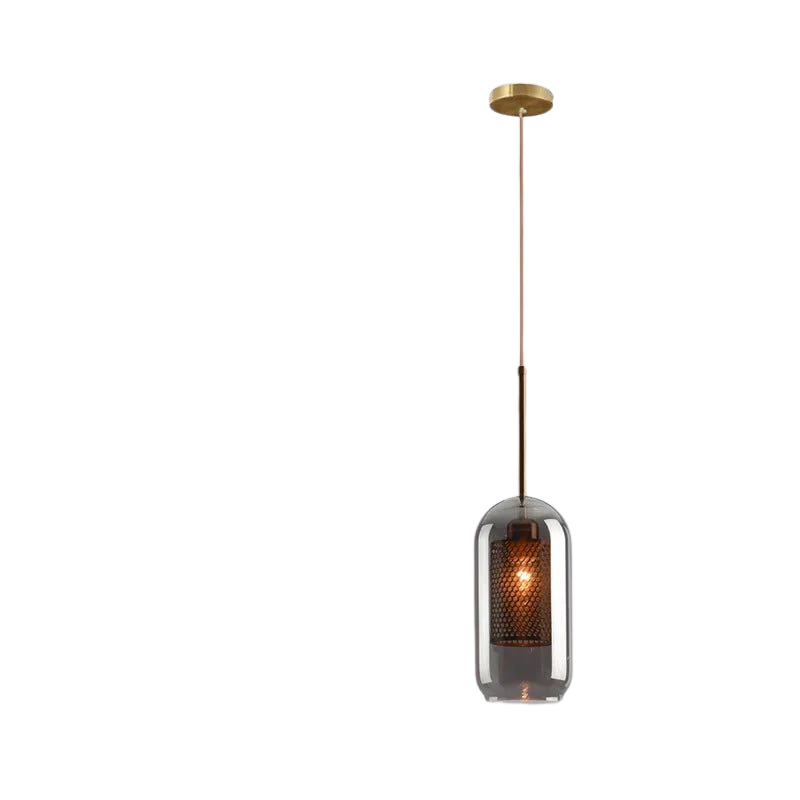 Mosrugs | UrbanBeam – Stylish Iron and Glass Hanging Light