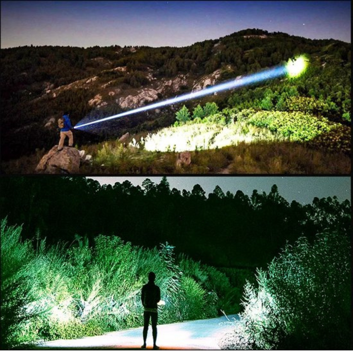 Mosrugs | Military-Grade LED Flashlight – Rechargeable – 9000 Lumens