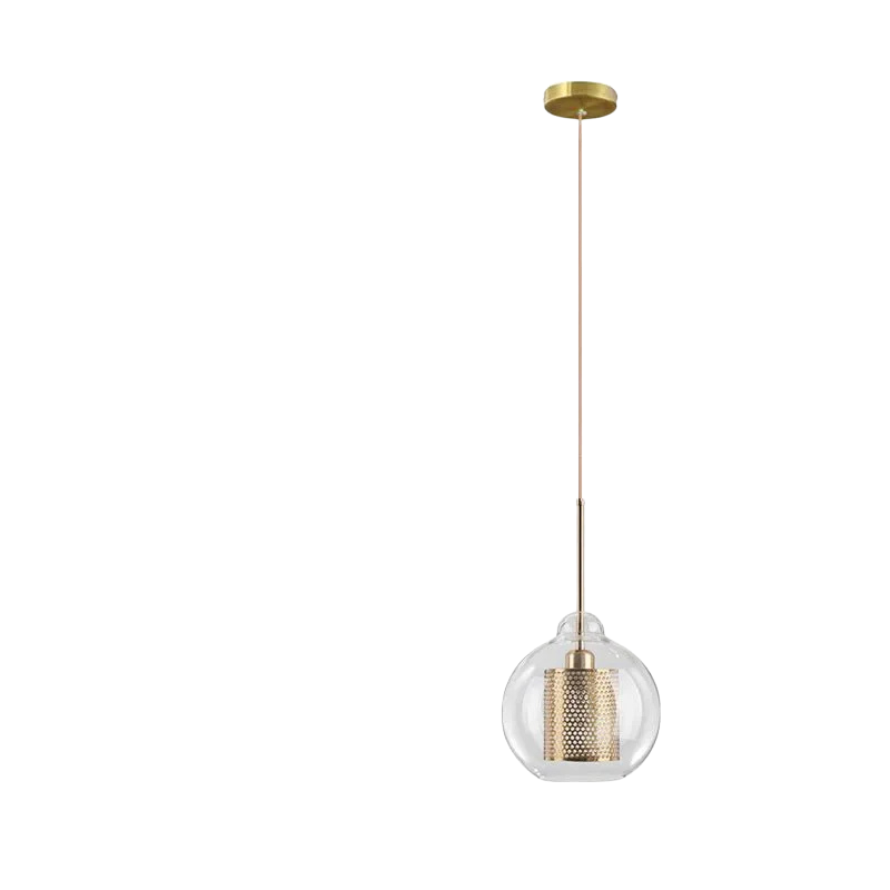 Mosrugs | UrbanBeam – Stylish Iron and Glass Hanging Light