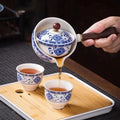 Mosrugs | Porcelain Gongfu Tea Set – Timeless Elegance, Perfect Tea Experience