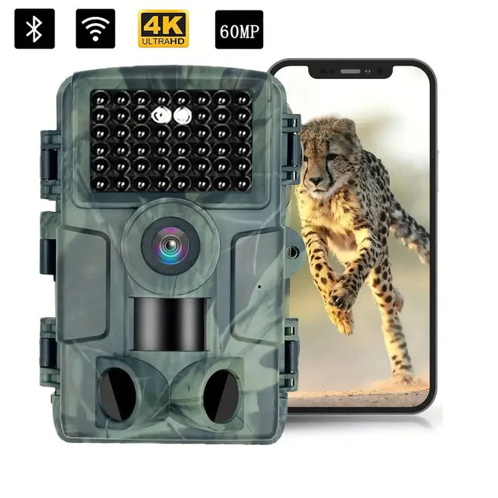 Mosrugs | 4K Ultra HD Wildlife Camera – 60MP with App Control