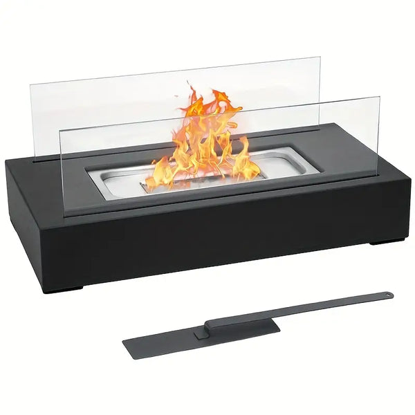 Mosrugs | Tabletop Bio-Ethanol Fireplace – Indoor & Outdoor Smokeless Flame Heater