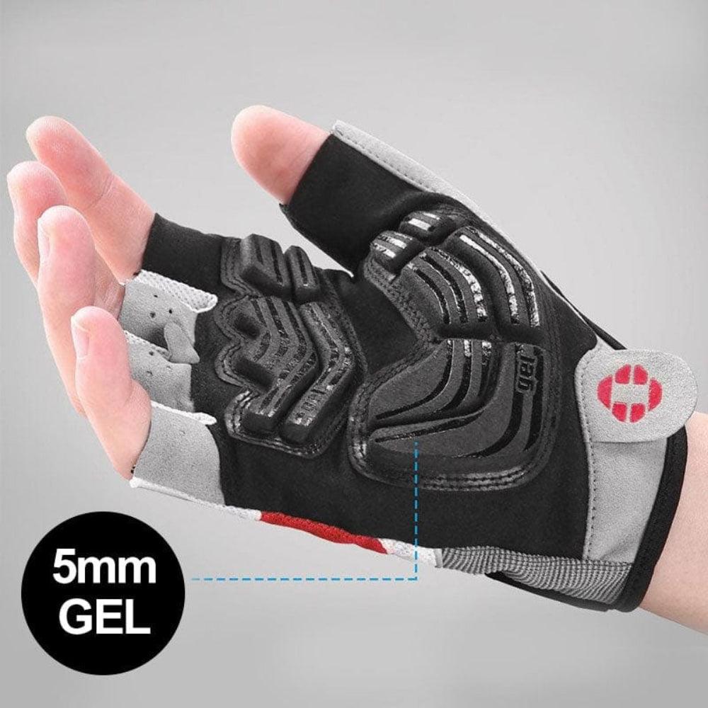 Mosrugs | 3D Gel Padded Cycling Gloves – Shock-Absorbing Breathable Bike Gloves for Men & Women