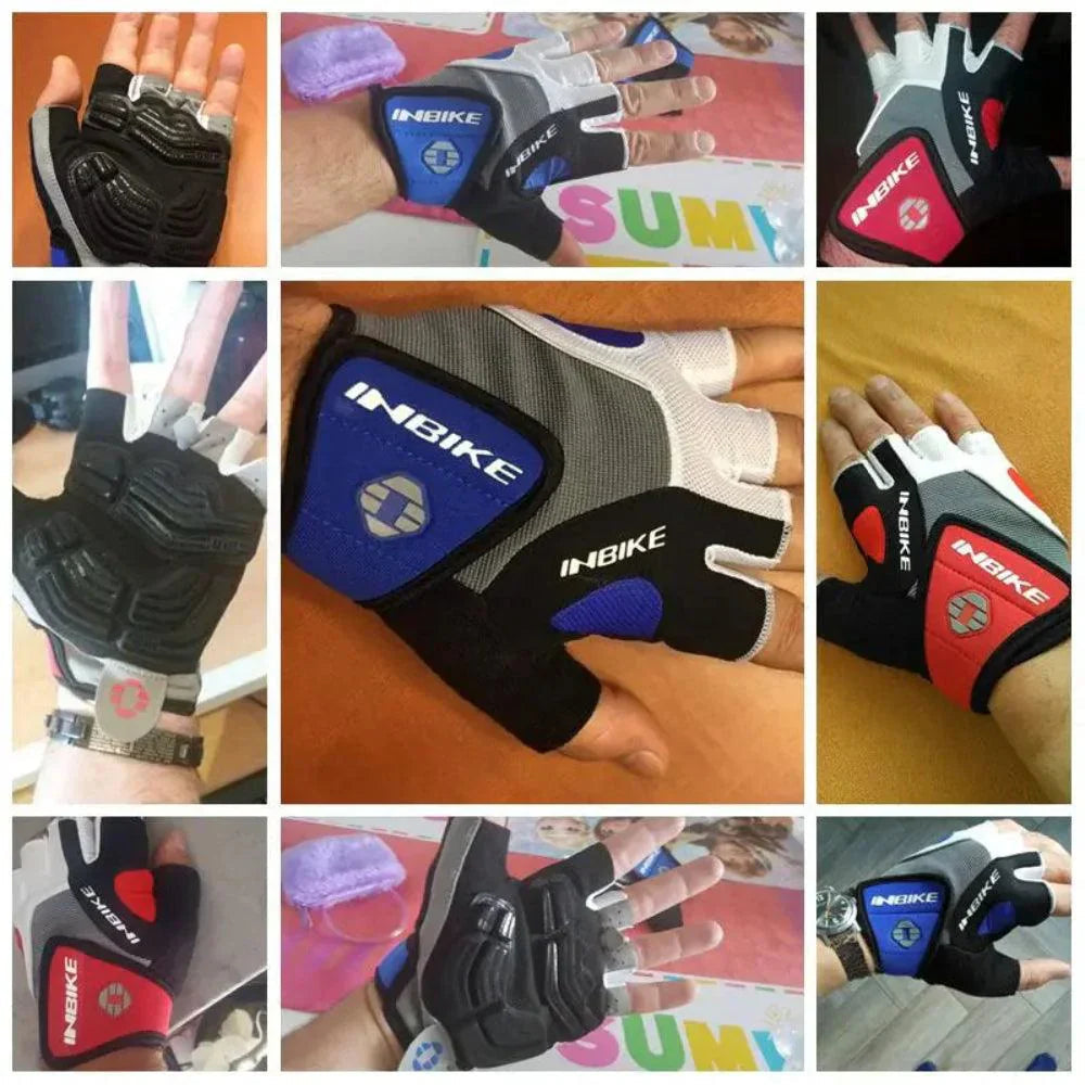 Mosrugs | 3D Gel Padded Cycling Gloves – Shock-Absorbing Breathable Bike Gloves for Men & Women