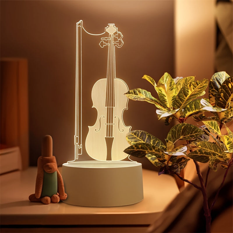 Mosrugs | MelodyGlow - Elegant Cello Spherical Lamp