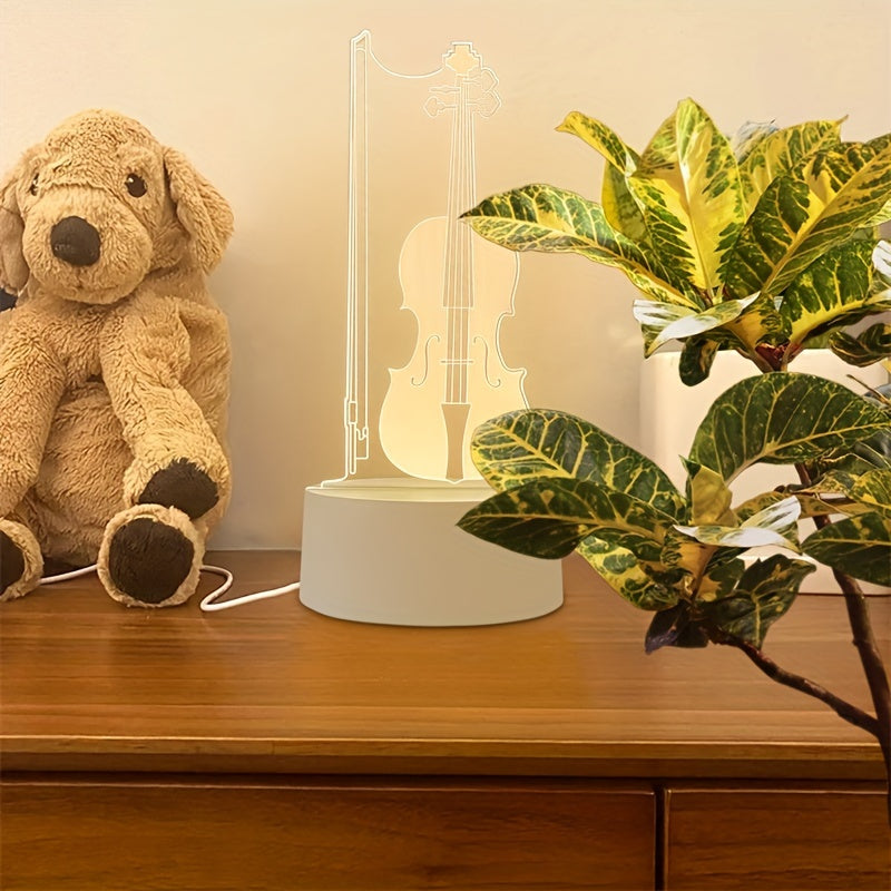 Mosrugs | MelodyGlow - Elegant Cello Spherical Lamp