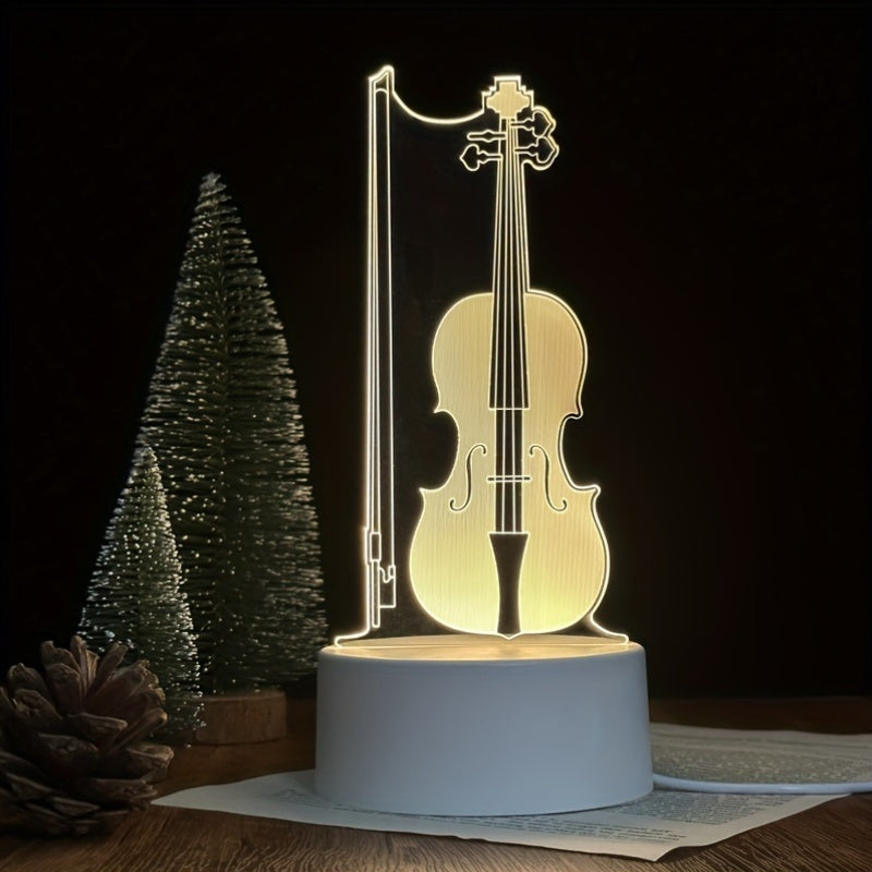 Mosrugs | MelodyGlow - Elegant Cello Spherical Lamp