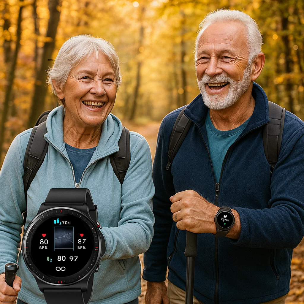 Mosrugs | CardioSense – Medical ECG Smartwatch with Osram Sensor & 24/7 Health Monitoring