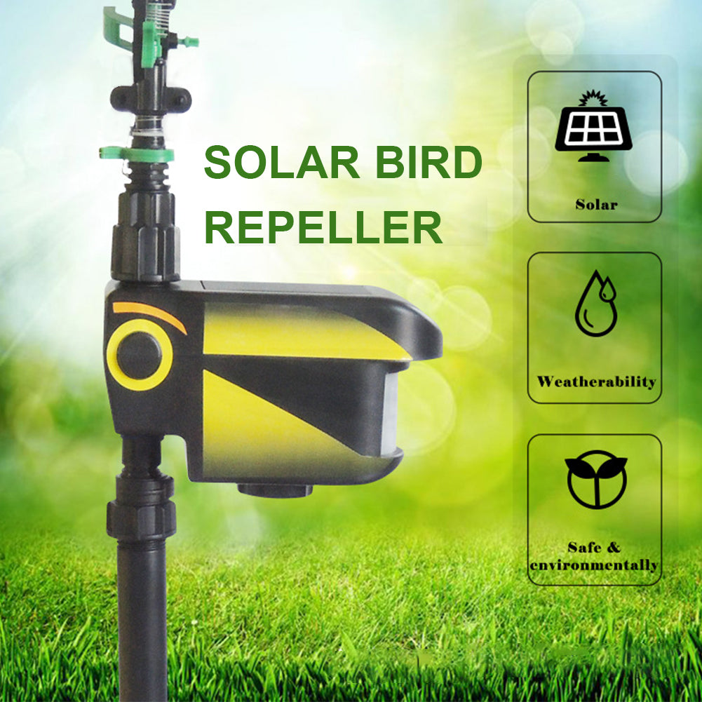 Mosrugs | Solar Powered Motion Activated Sprinkler for Deer and Garden Pest Deterrent