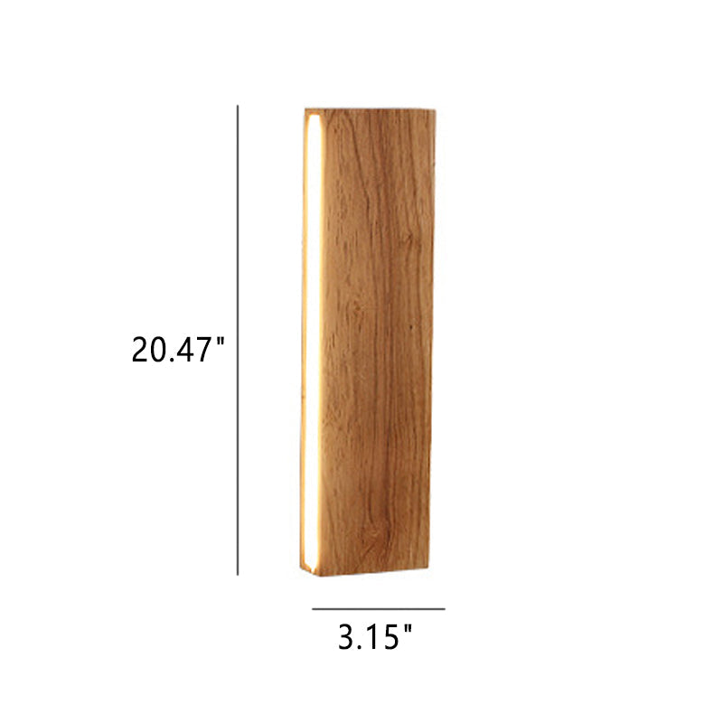 Mosrugs | OakBeam | Minimalist Solid Wood LED Wall Light