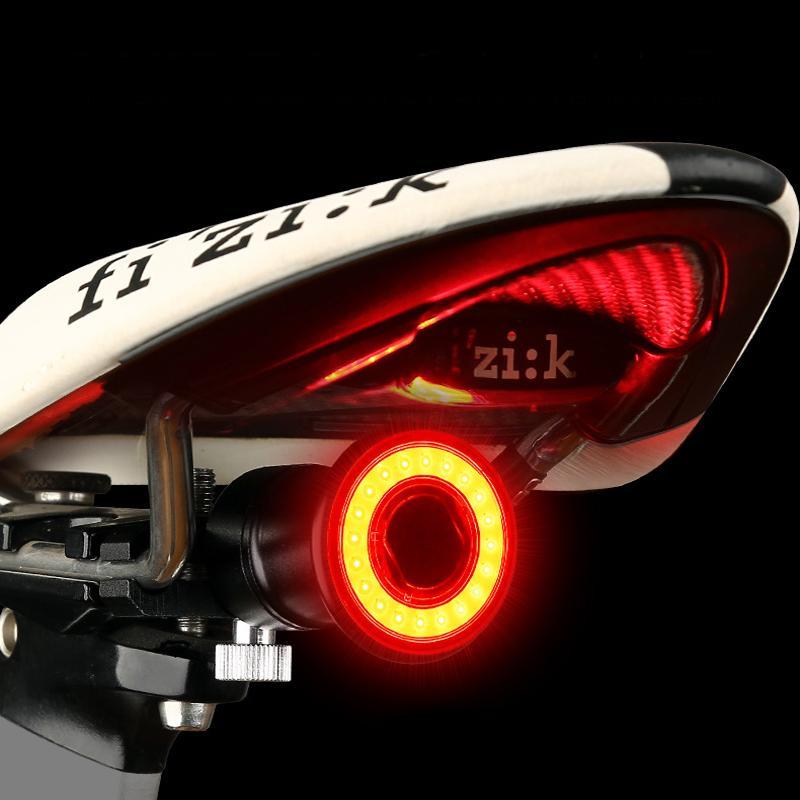 Mosrugs | Smart Bike Tail Light – Ultra-Intelligent Brake Light with USB Rechargeable Battery & Waterproof Design