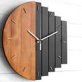 Mosrugs | ClarityTime | Silent Wall Clock with Timeless Minimalist Design for Elegant Interiors