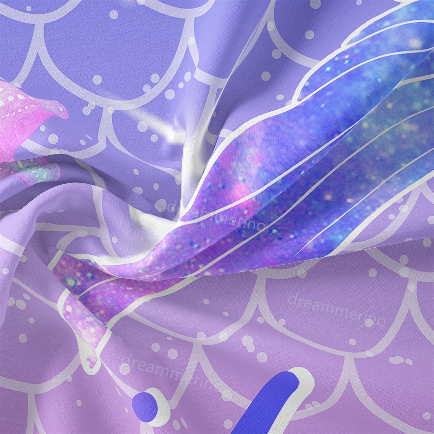 Mosrugs | TidalMermaid - Kids’ Undersea Themed Bedding