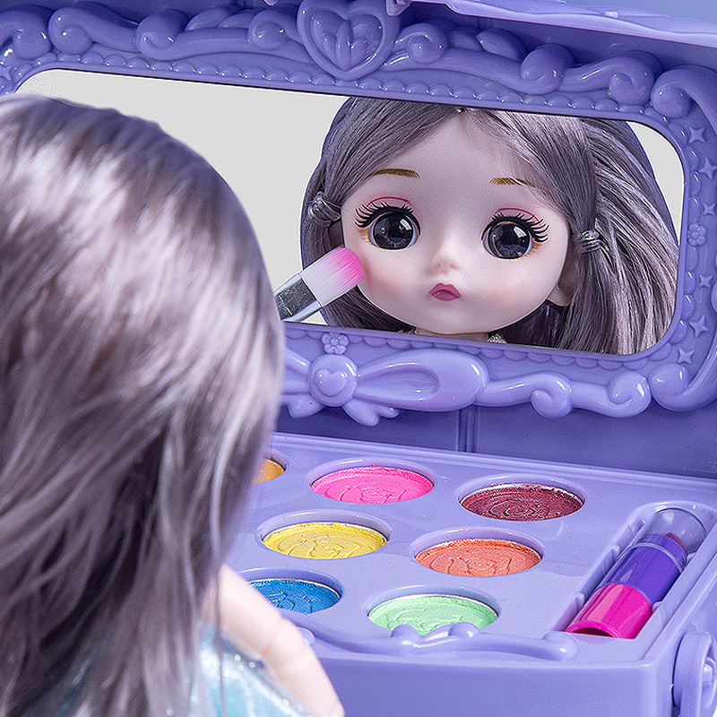 Mosrugs | Princess Glamour – Kids Makeup Play Set | Safe & Fun Pretend Play Kit