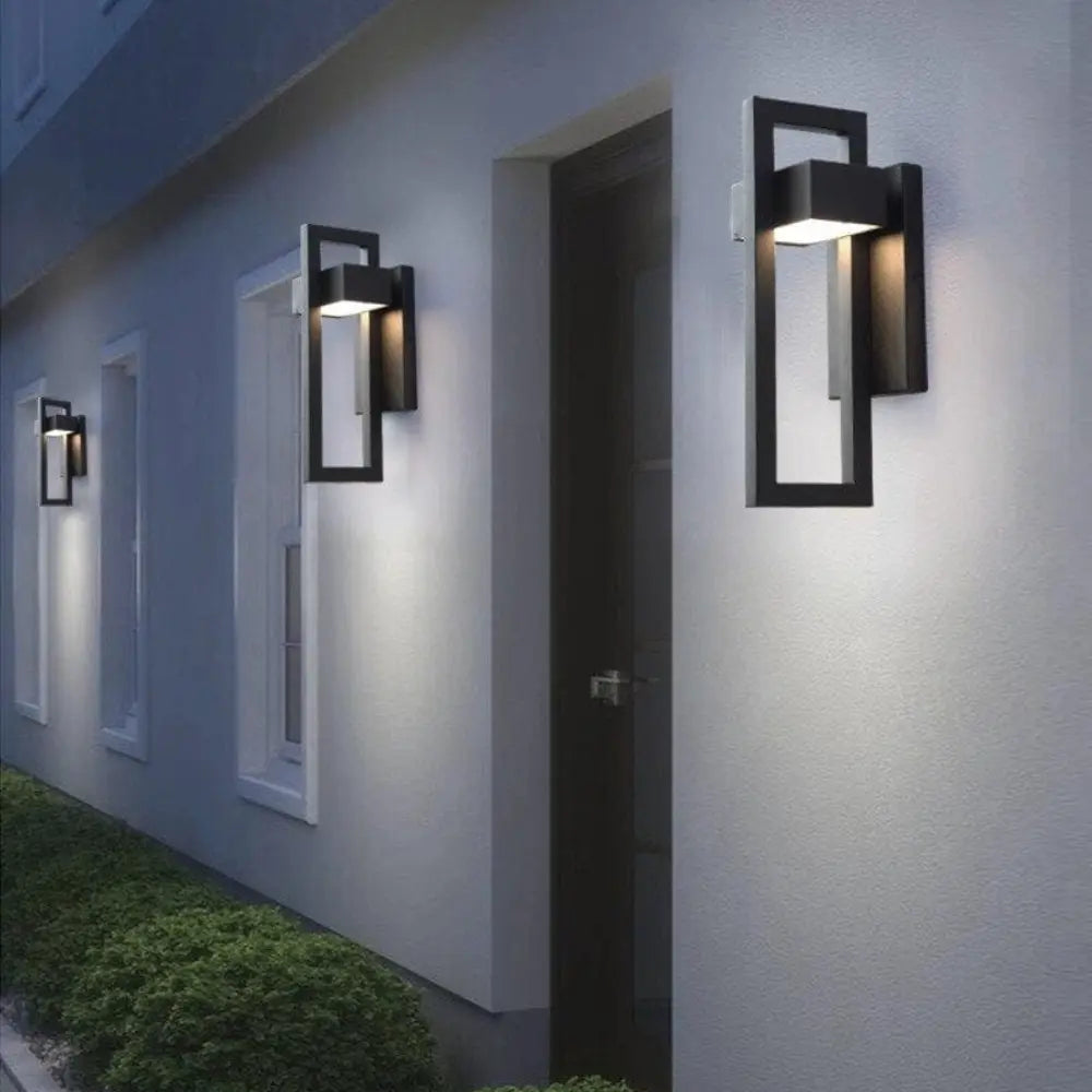 Mosrugs | AuraBright – Modern Outdoor Wall Light with Energy-Efficient LED