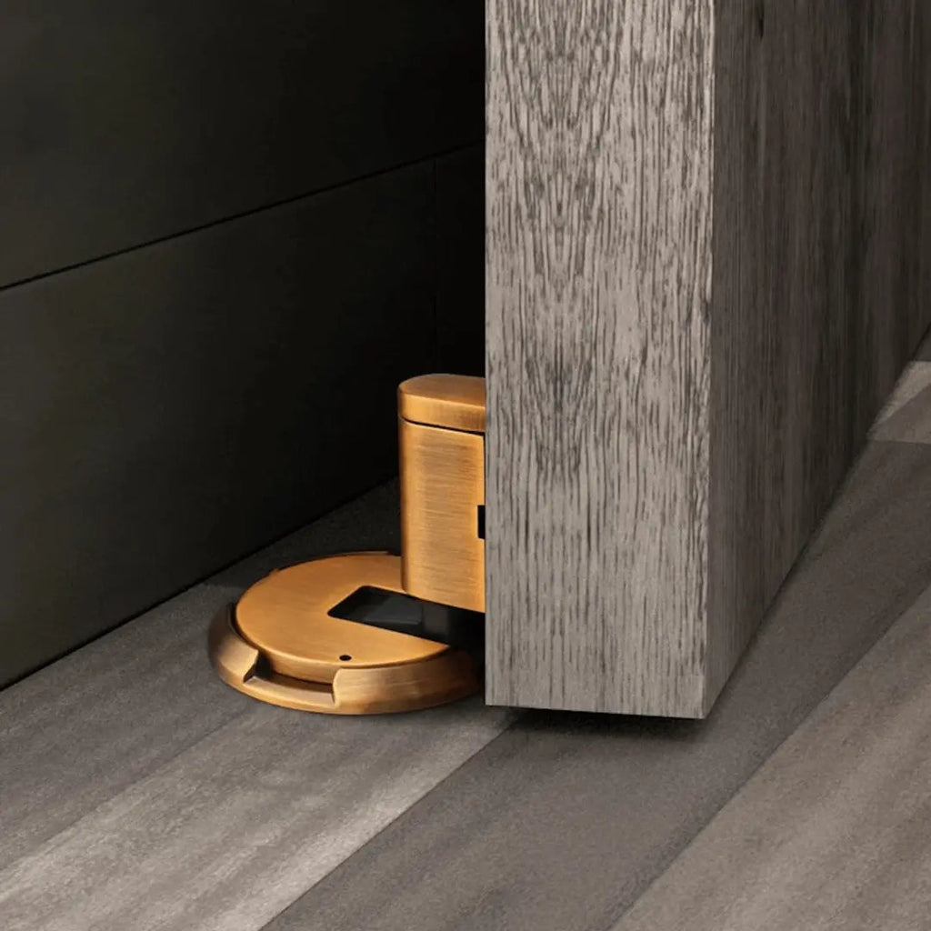Mosrugs | HoldMate Magnetic Door Stopper – No-Drill Installation, Strong Hold & Sleek Design