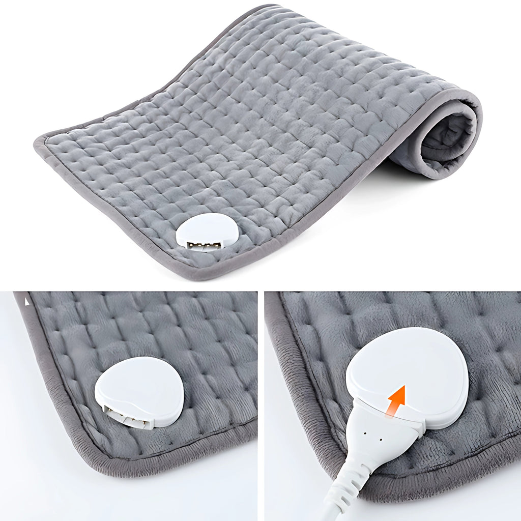 Mosrugs | Portable Heated Pads Pad for Back Pain, Muscle and Joint Pain Relief – Adjustable Heat for Cramps and Stress