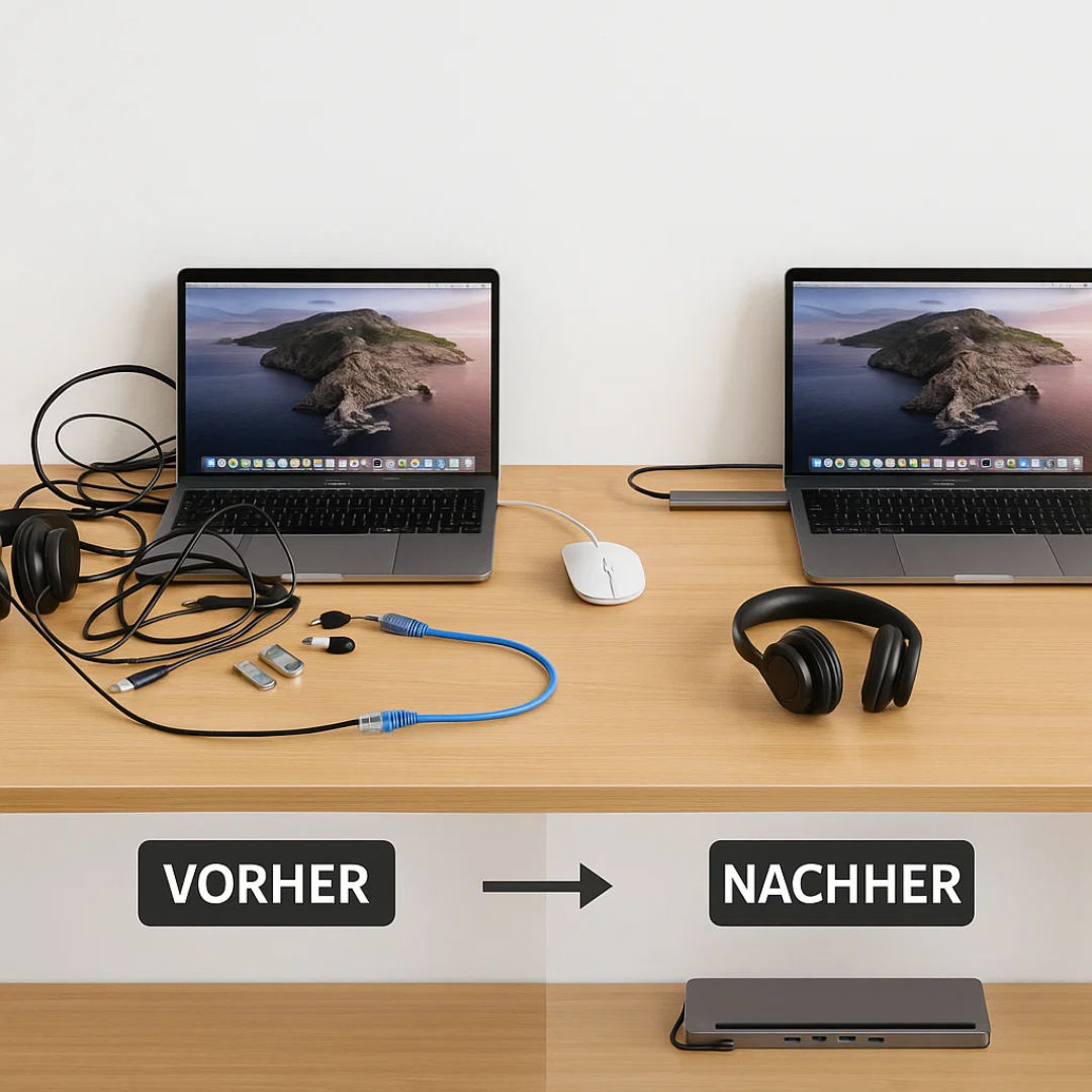 Mosrugs | LapStation Pro – 11-in-1 USB-C Laptop Docking Station with HDMI, Ethernet & SD Card Ports