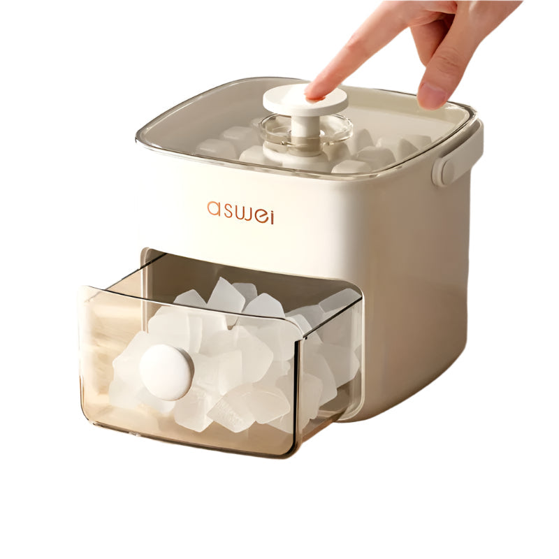 Mosrugs | FrostMate Compact Ice Maker – Countertop Ice Machine for Quick Ice Cubes at Home