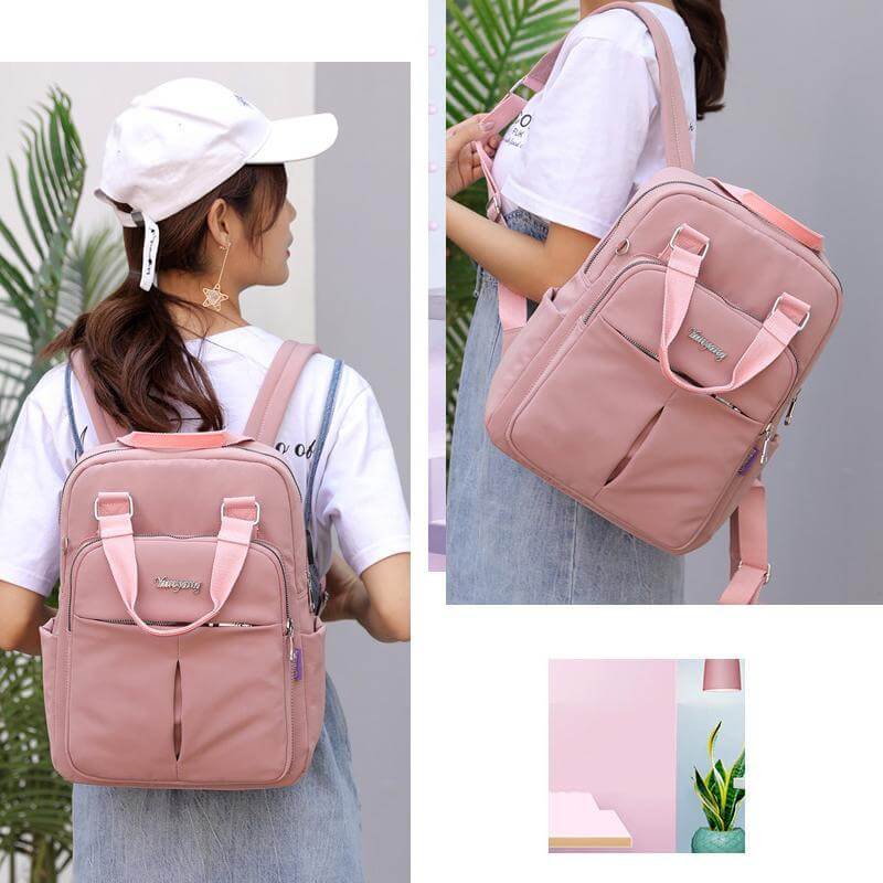 Mosrugs | Waterproof Multifunction Backpack – Durable Travel, Work & School Bag with USB Charging Port