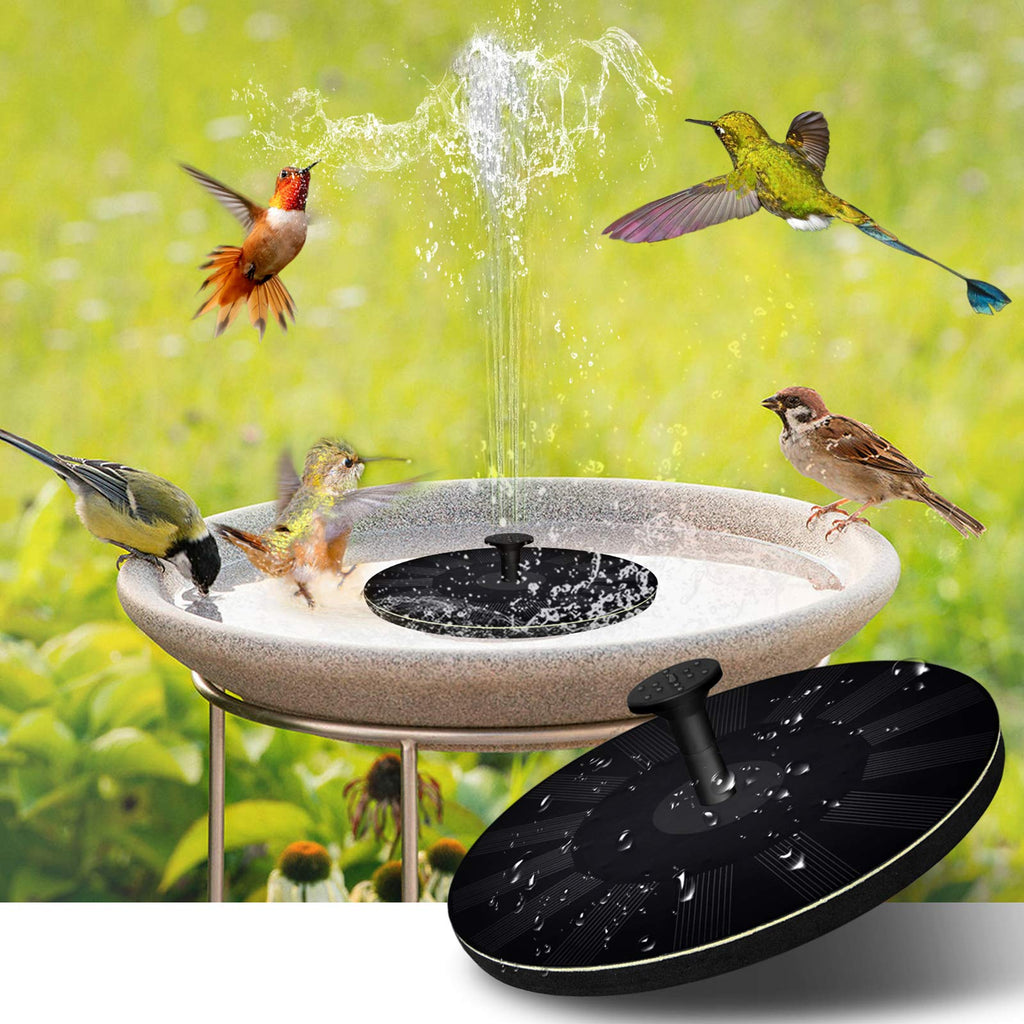 Mosrugs | Solar Bird Bath Fountain – Relaxing Garden Water Feature with Soothing Sounds