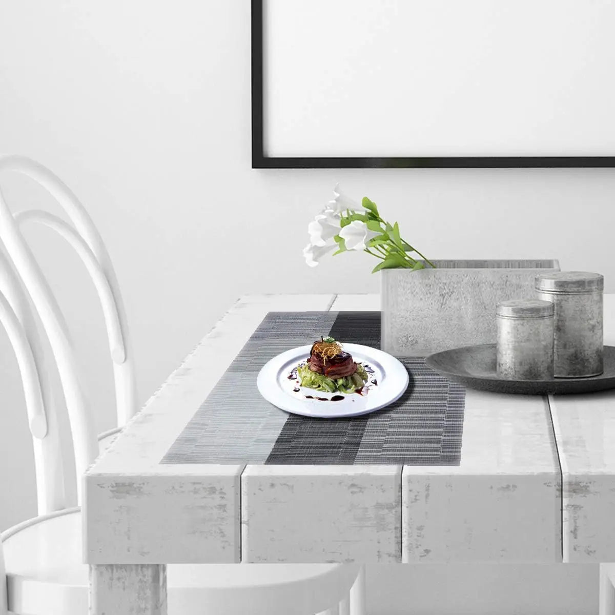 Mosrugs | SturdyWoven – Premium Washable Heat-Resistant Placemats (Set of 4)
