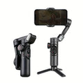 Mosrugs | SmartPro Smartphone Gimbal Stabiliser – Foldable 3-Axis Handheld Stabiliser for iPhone & Android