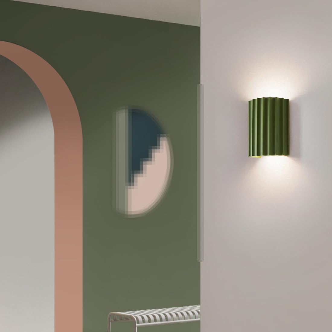 Mosrugs | Minimalist LED Wall Light – Soft Glow Up & Down Accent Lighting for Indoor Spaces