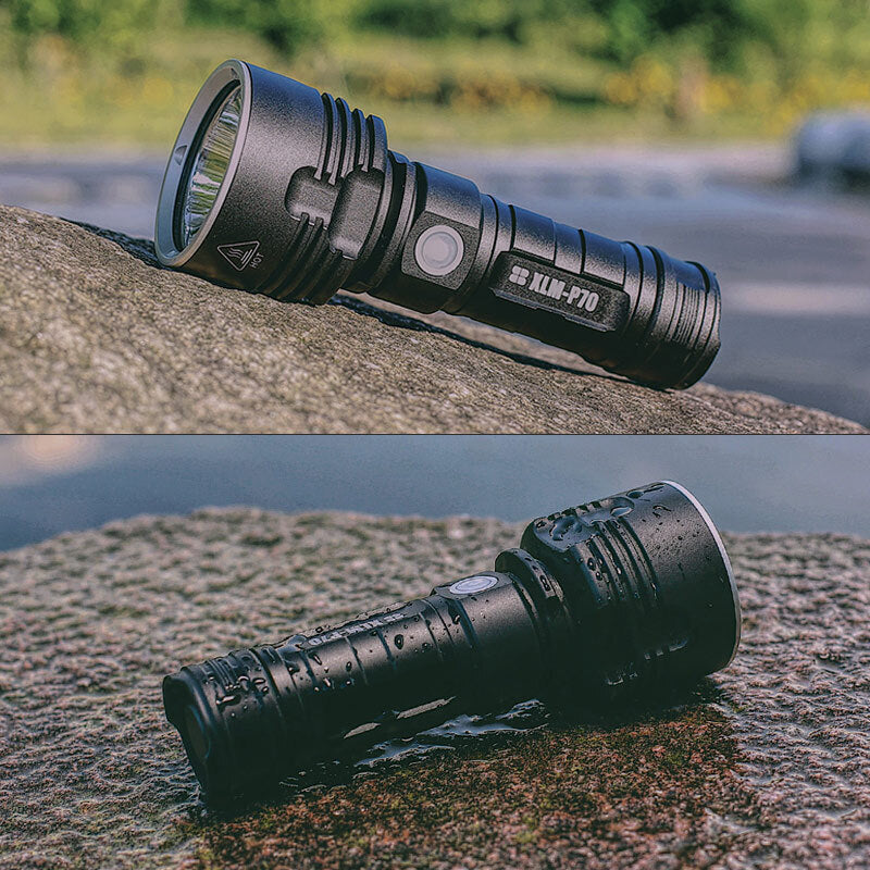 Mosrugs | High-Power Waterproof LED Flashlight | 30,000–50,000 Lumens Rechargeable Torch