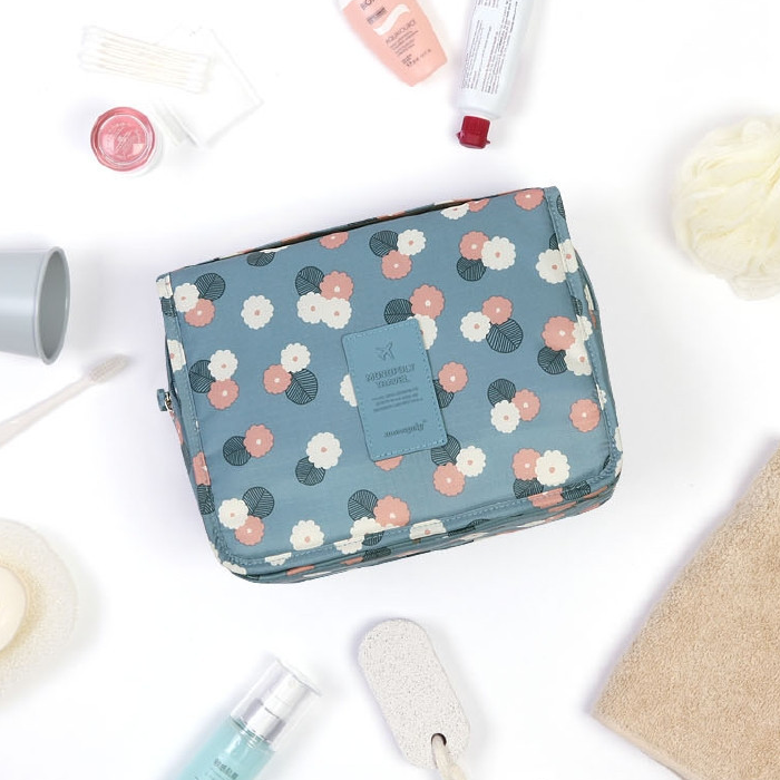 Mosrugs | TravelEase –  Water-Resistant Travel Toiletry Bag with Hanging Hook