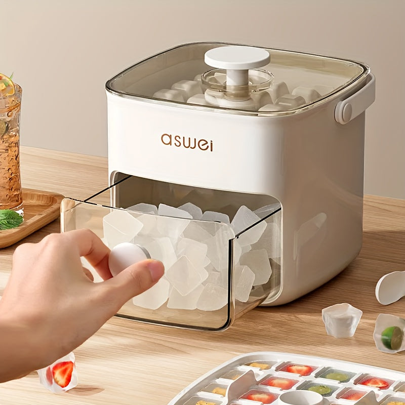 Mosrugs | FrostMate Compact Ice Maker – Countertop Ice Machine for Quick Ice Cubes at Home