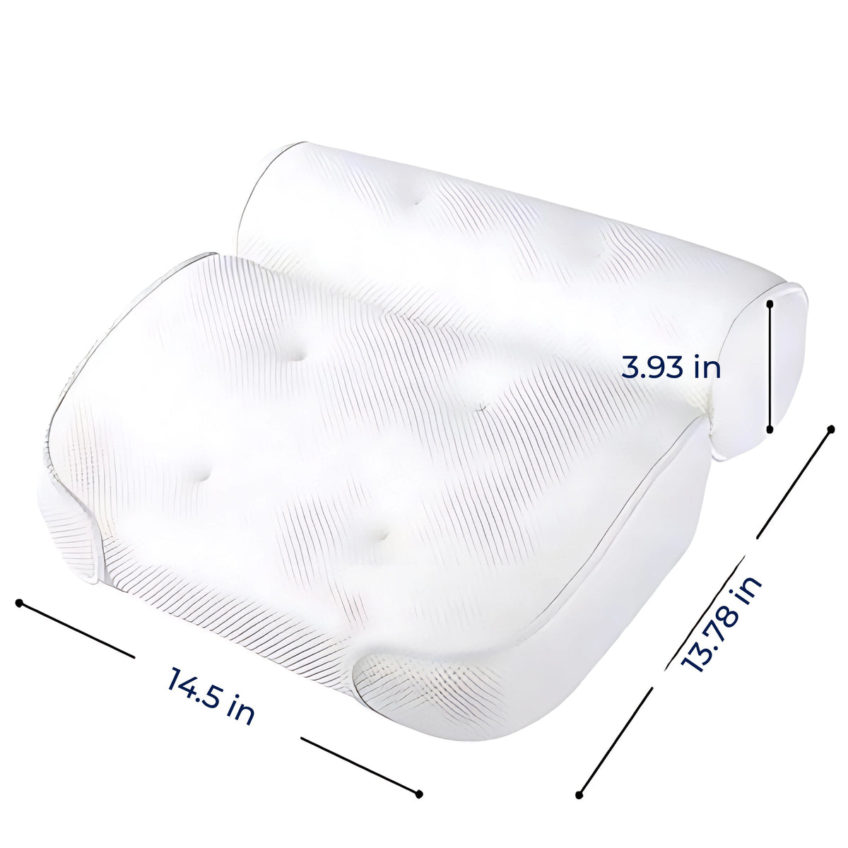 Mosrugs | SoakUp Bath Pillows UK – Neck & Head Support Cushion – Non-Slip – Soft & Comfortable – Fits All Bathtubs – Enhances Relaxation