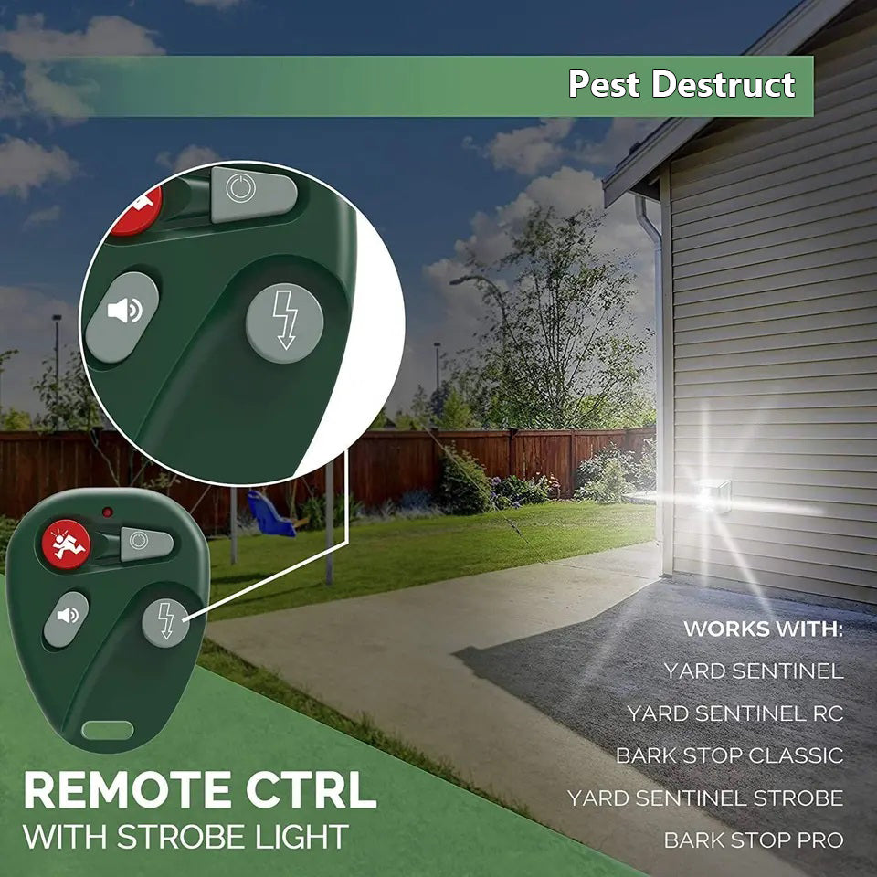Mosrugs | Ultrasonic Woodpecker Repeller – Effective & Humane Bird Deterrent for Gardens & Homes