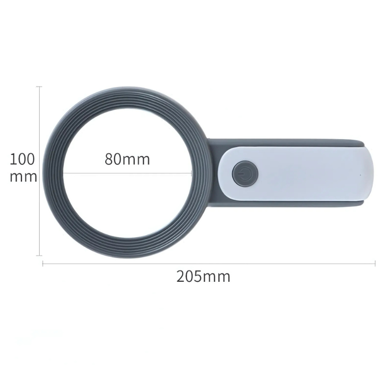 Mosrugs | 30X Optical Handheld Magnifier for Seniors